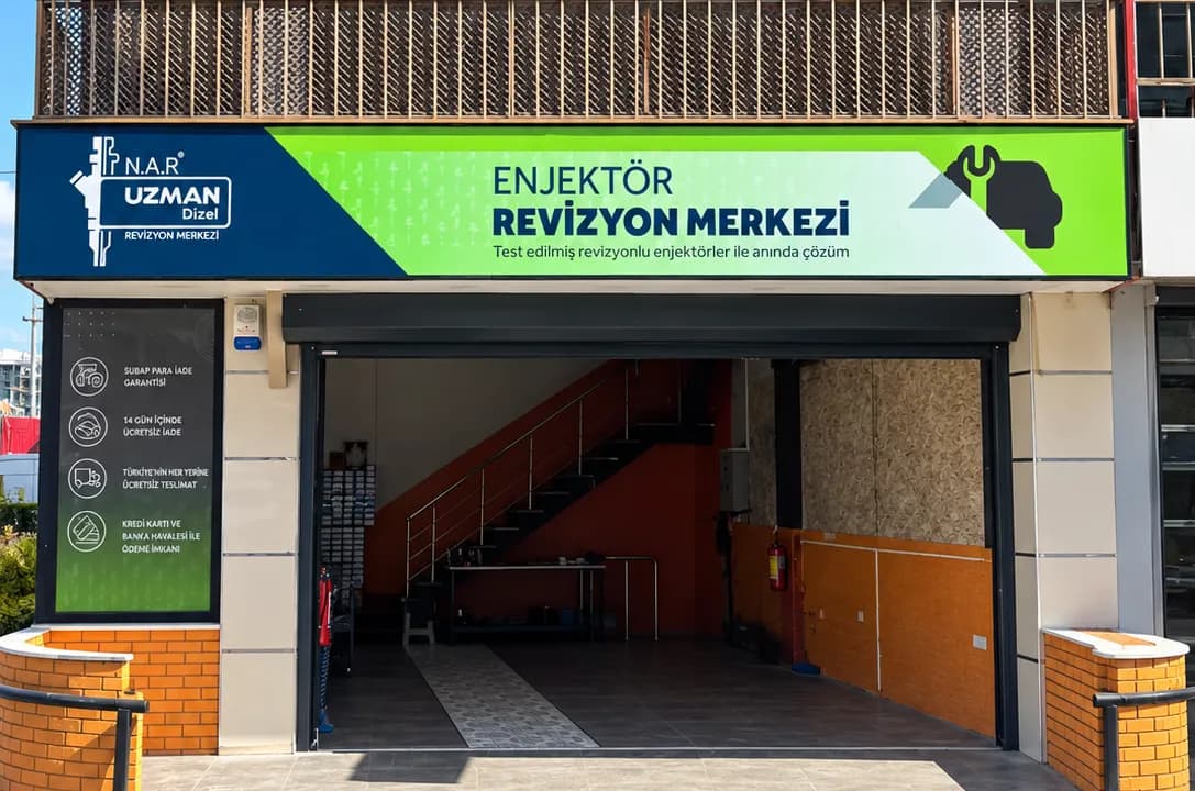 N.A.R Uzman Enjektör Revizyon Merkezi Ümraniye — Küçük Sanayi Sitesi B Blok dış görünüm